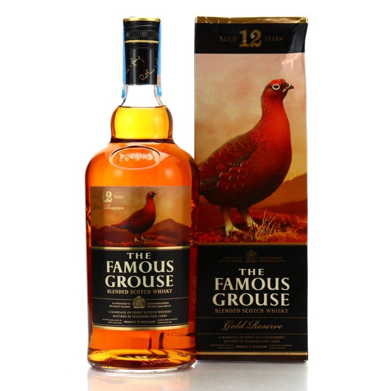 The Famous Grouse Gold Reserve 12 Year Old Blended Scotch Whisky (750ml)