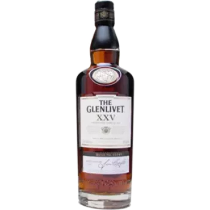 The Glenlivet XXV 25 Year Old Single Malt Scotch Whisky (750ml)
