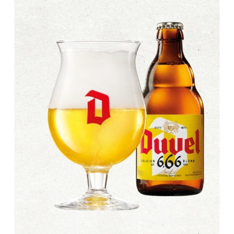 Duvel 666 Blonde(12oz Btl 4Pk)