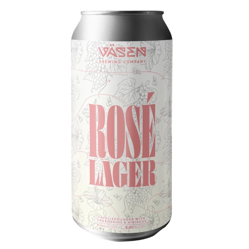 Vasen Rose Lager(16oz Can 4 Pk)