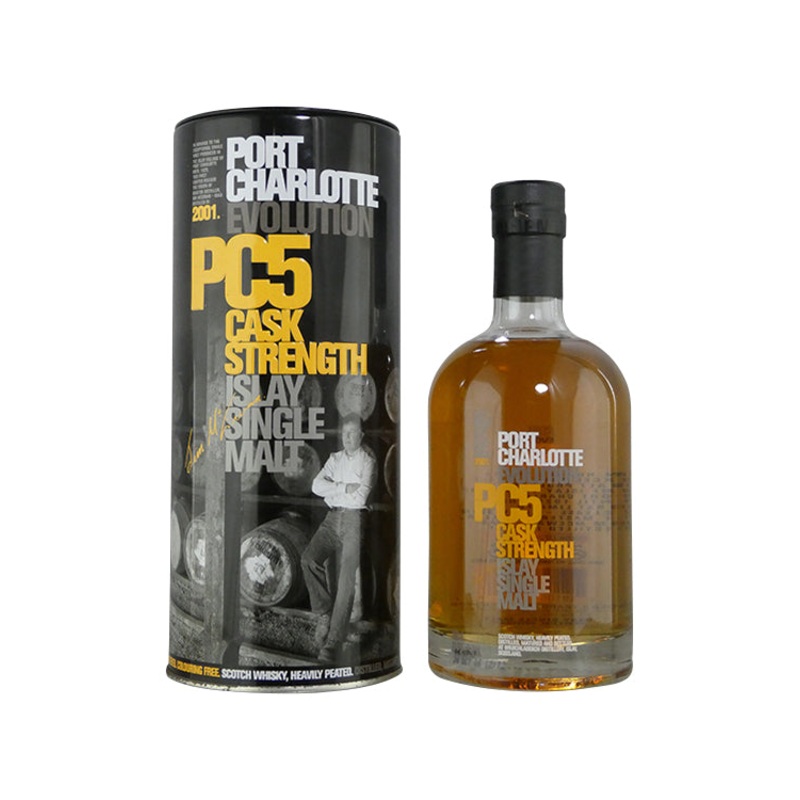 Bruichladdich Port Charlotte PC5 Evolution Cask Strength Single Malt Scotch Whisky (750ml)