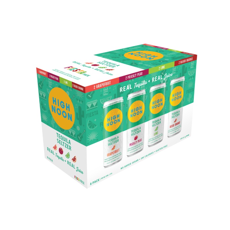 High Noon Tequila Fiesta Pack (12oz Can 8 Pk)