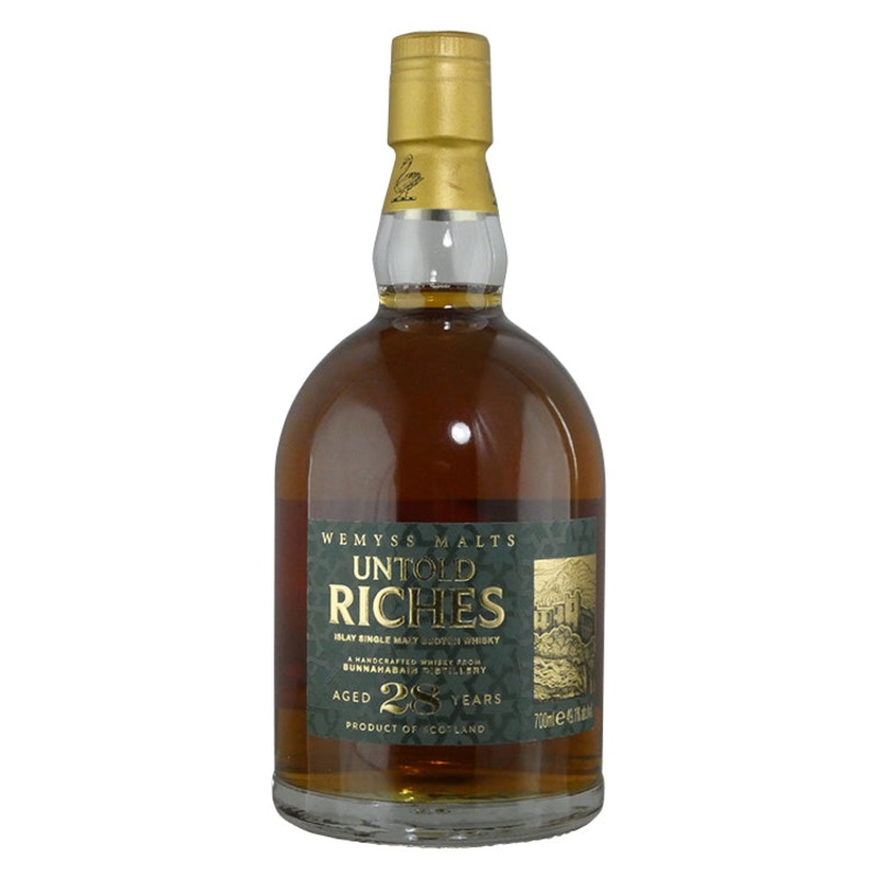 Wemyss Malts Bunnahabhain ‘Untold Riches’ 28 Year Old Single Malt Scotch Whisky – (750ml)