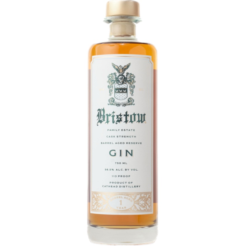 Bristow Reserve Barrel Aged Gin (750ml) Cathead