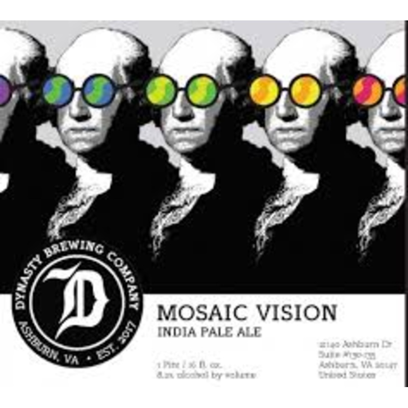 Dynasty Mosaic Vison DIPA(16oz Can 4pk)