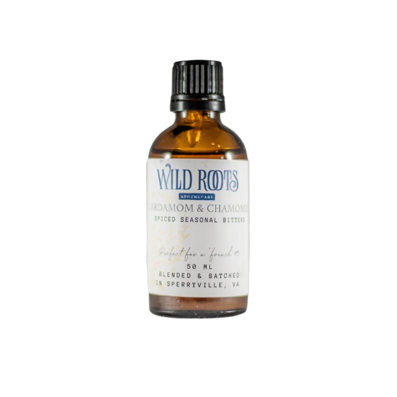 Wild Roots Cardamom and Chamomile Bitters (50ml)