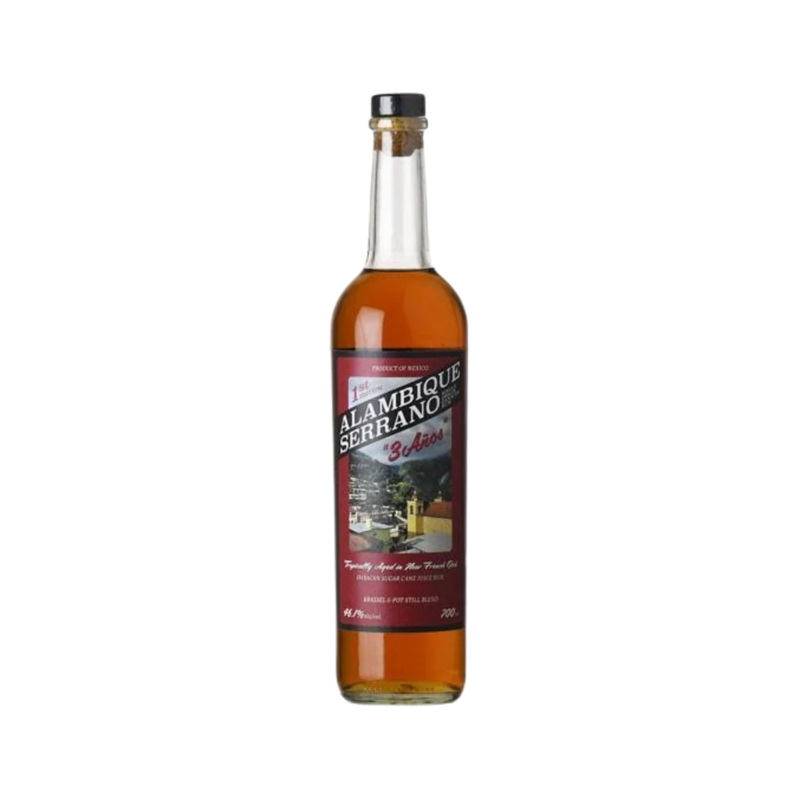 Alambique Serrano 3 Anos Rum (700ml)