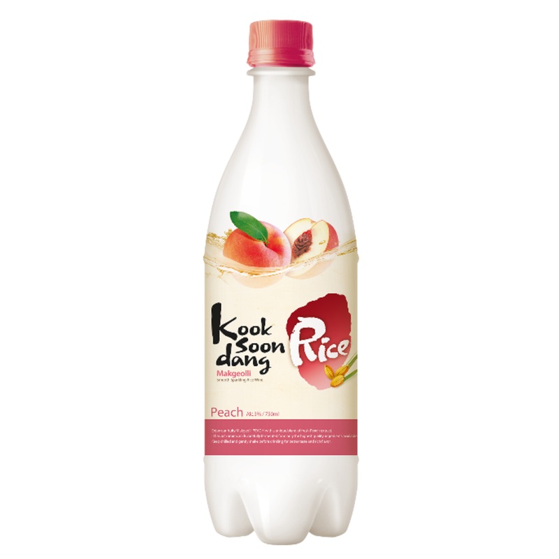 Kooksoondang Peach Makgeolli – (750ml)