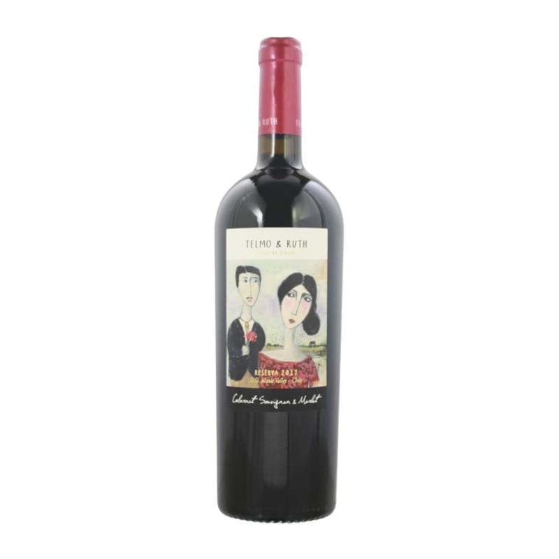 Vina Tinajas Telmo & Ruth Cabernet Sauvignon & Merlot Reserve – 2021 (750ml)