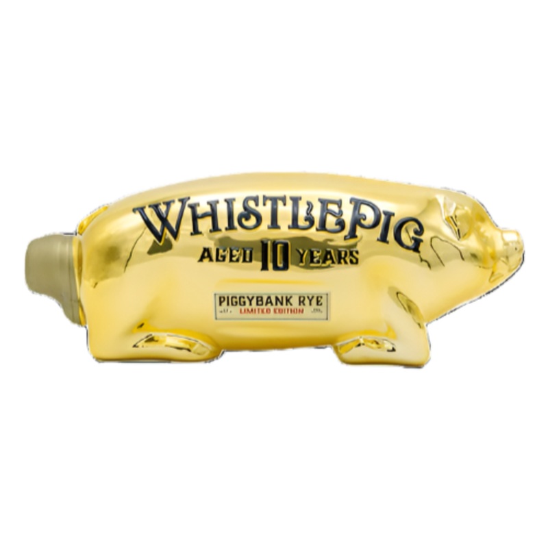 WhistlePig ‘Piggybank’ Limited Edition 10 Year Old Straight Rye Whiskey (1L)