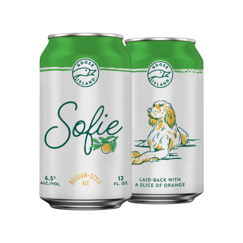 Goose Island Sofie Belgian Style Farmhouse Ale (12oz Can 6 Pk)
