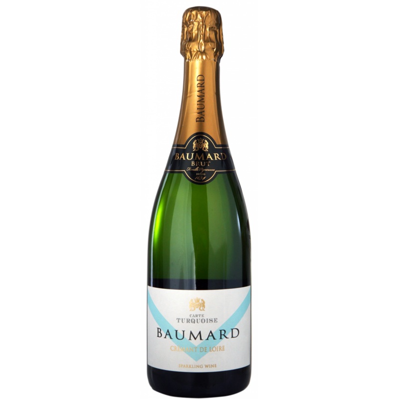 Baumard Cremant de Loire Brut Carte Turquoise – NV (750ml)