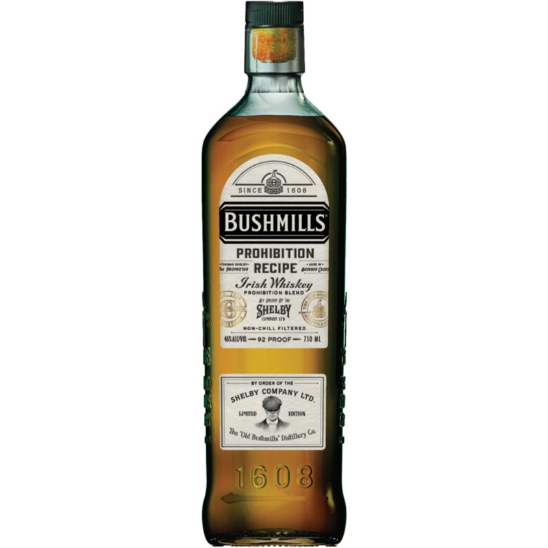Bushmills Irish Whiskey Peaky Binders Prohibition Recipe (750ml)