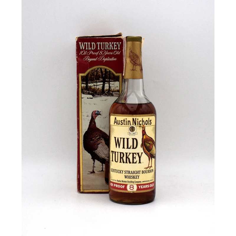 Austin Nichols Wild Turkey 101 Proof 8-year 1986 In-Box (750ml)