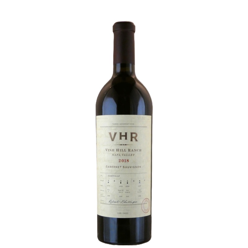 Vine Hill Ranch Napa Valley Cabernet – 2018 (750ml)