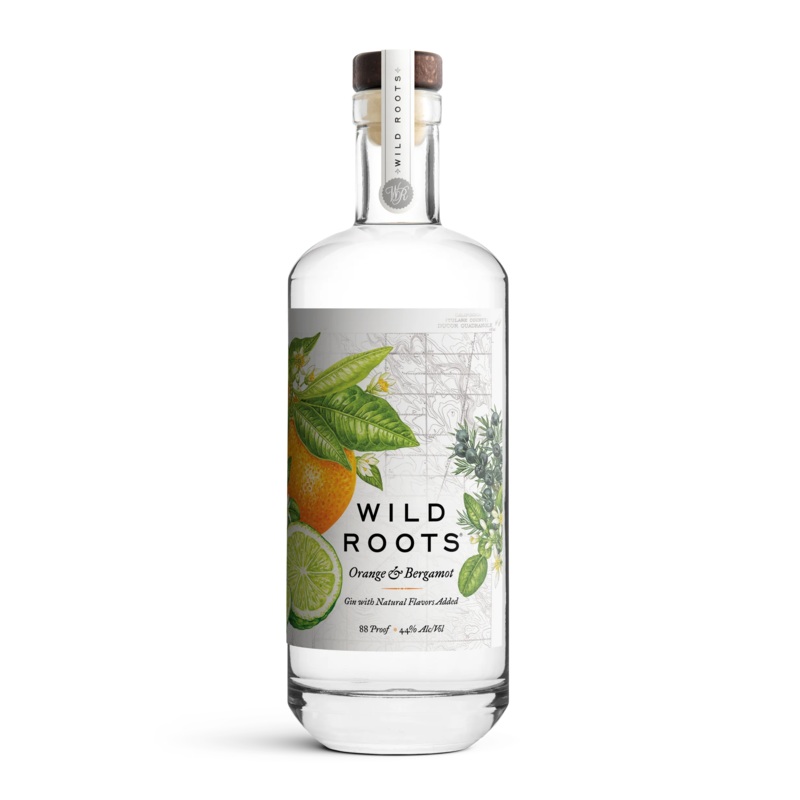 Wild Roots Orange Bergamot Gin (750ml)