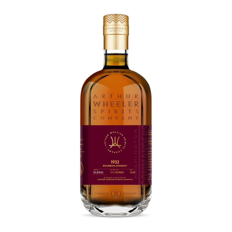 Arthur Wheeler Spirits Company 1932 Commanders Edition Bourbon Whiskey (750ml)