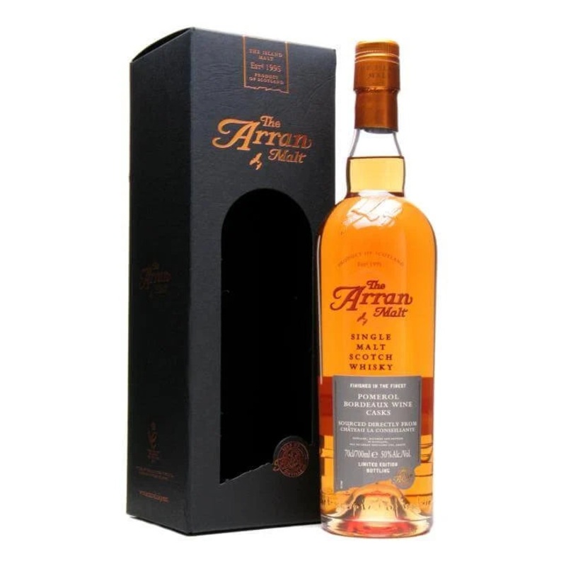 The Arran Malt Distillery Pomerol Cask Finish Single Malt Scotch Whisky (750ml)