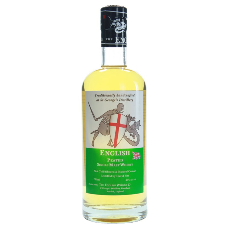 The English Distillery Peated Single Malt Whisky (750ml)