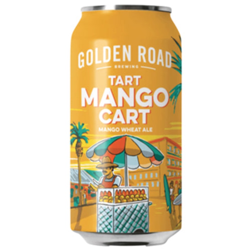 Golden Road Tart Mango Cart Wheat Ale(25oz Can)