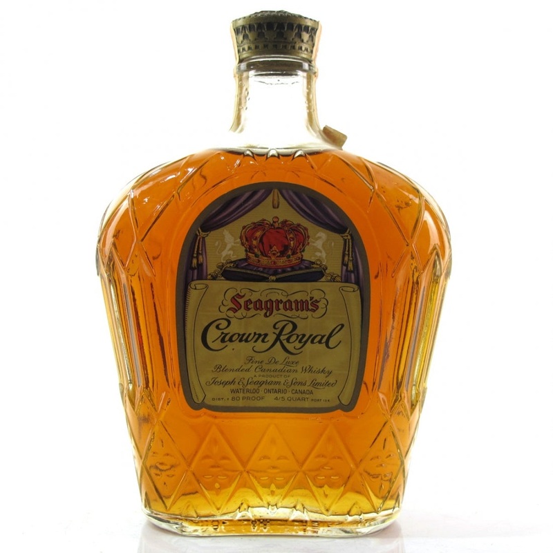 Seagram’s Crown Royal 1968 bottling  (750ml)