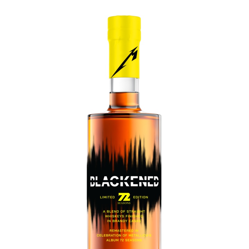 Blackened Straight Whiskey Brandy Cask Limited Edition 72 Seasons (750ml)
