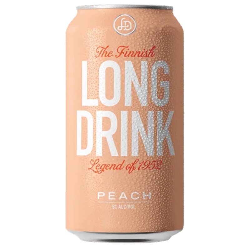 Long Drink Cocktail Peach (12oz Can 6 Pk)