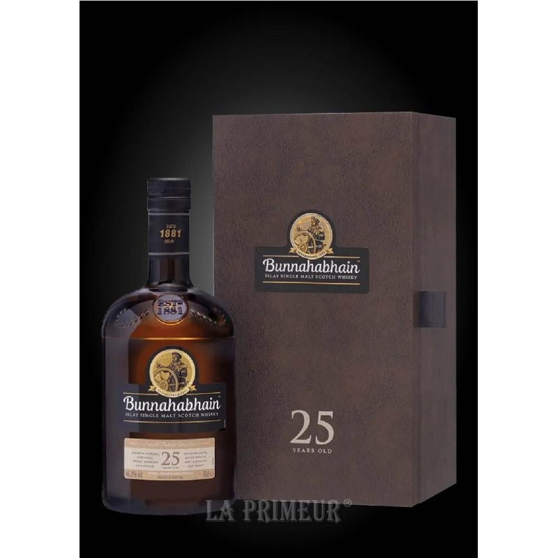 Bunnahabhain 25 Year Old Single Malt Scotch Whisky (750ml)