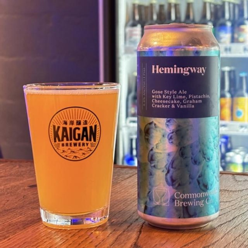 Commonwelth Brewing Co. Hemingway Gose(16oz Can 4pk)
