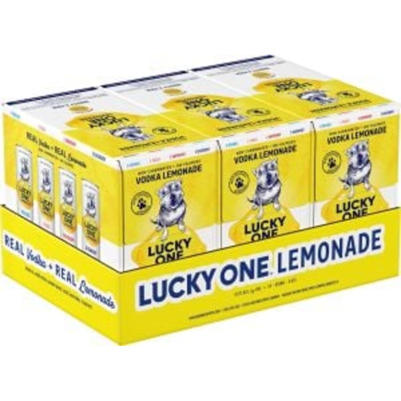 Lucky One Original Vodka Lemonade (12oz Can 8 Pk)
