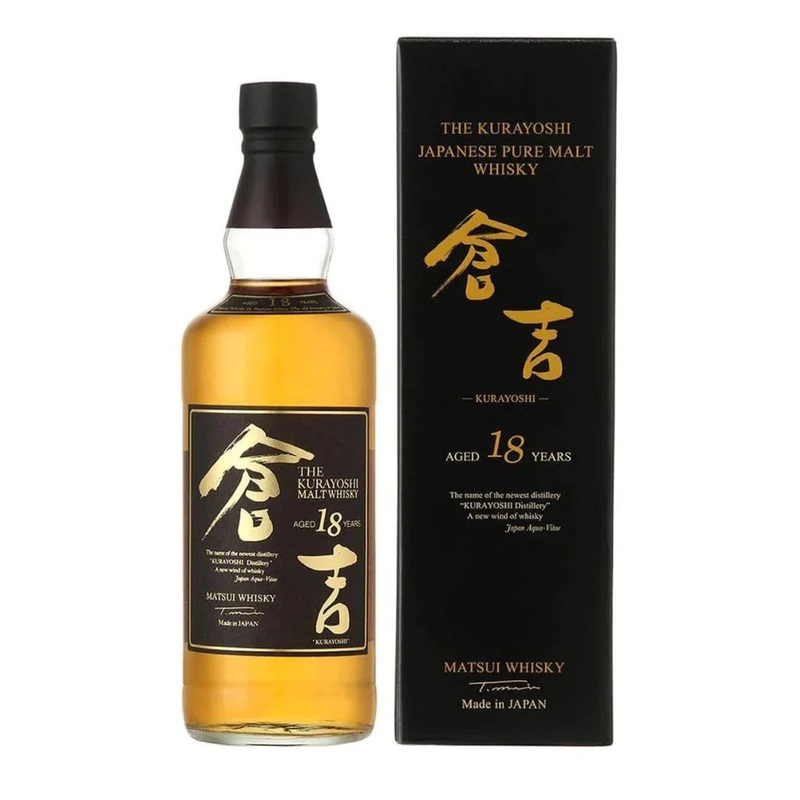 The Matsui Whiskey Kurayoshi 18 yr Pure Malt 100 Proof (750ml)