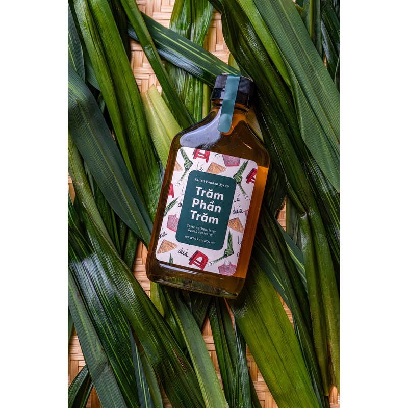 Tram Phan Tram Salted Pandan Syrup (200ml)