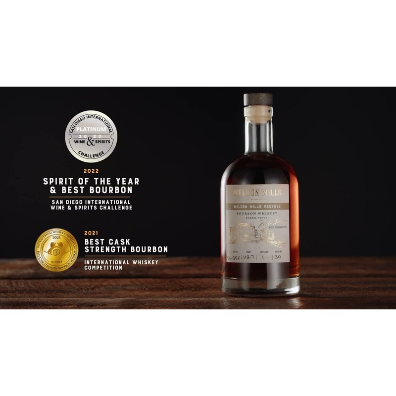 Weldon Mills Reserve Bourbon Barrel Proof (750ml)