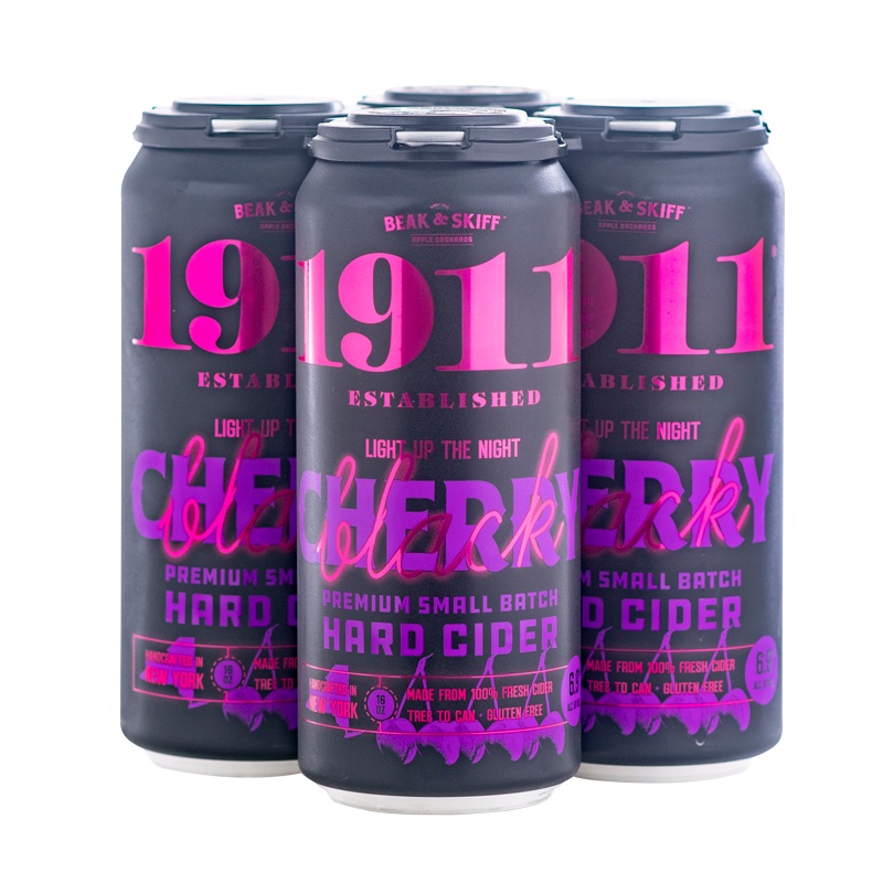 1911 Black Cherry Cider(16oz 4pk Can)