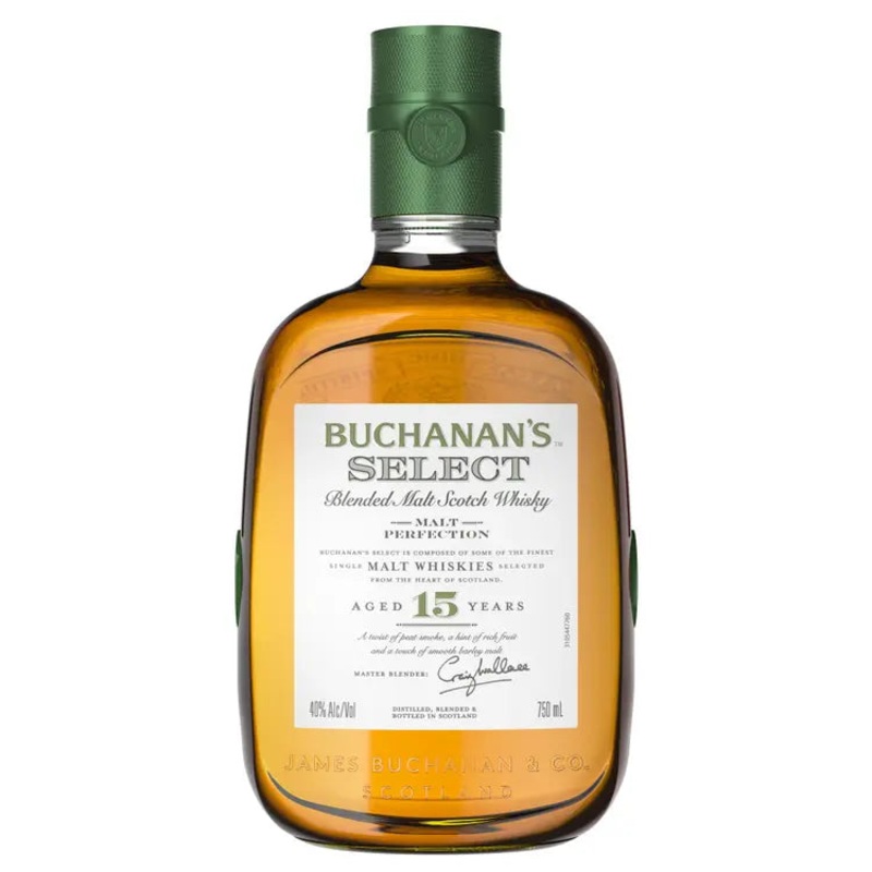 Buchanan’s Select 15 Year Old Blended Malt Scotch Whisky (750ml)