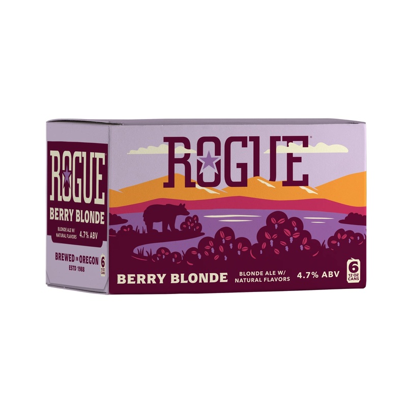 Rogue Berry Blonde(12oz Can 6pk)