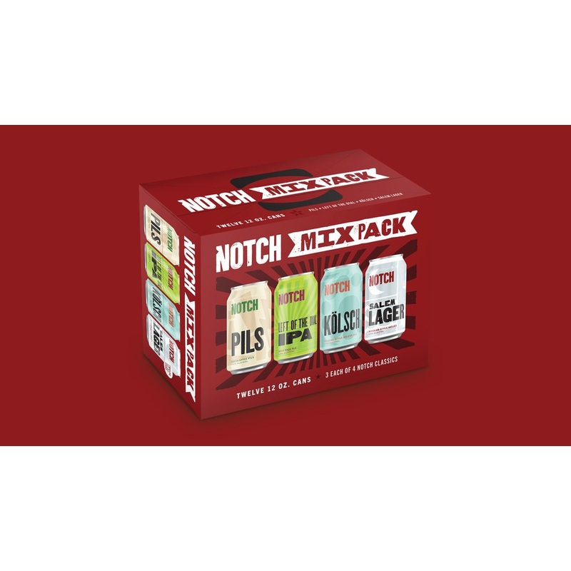 Notch Brewing Mixed Pack(12oz Can 12pk)