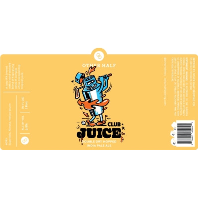 Other Half Club Juice(16oz Can 4pk)
