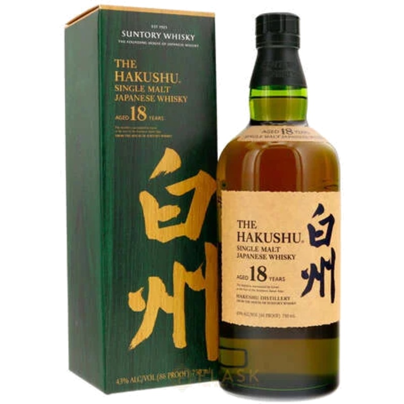 Suntory Hakushu 18 Year Old Single Malt Whisky (750ml)