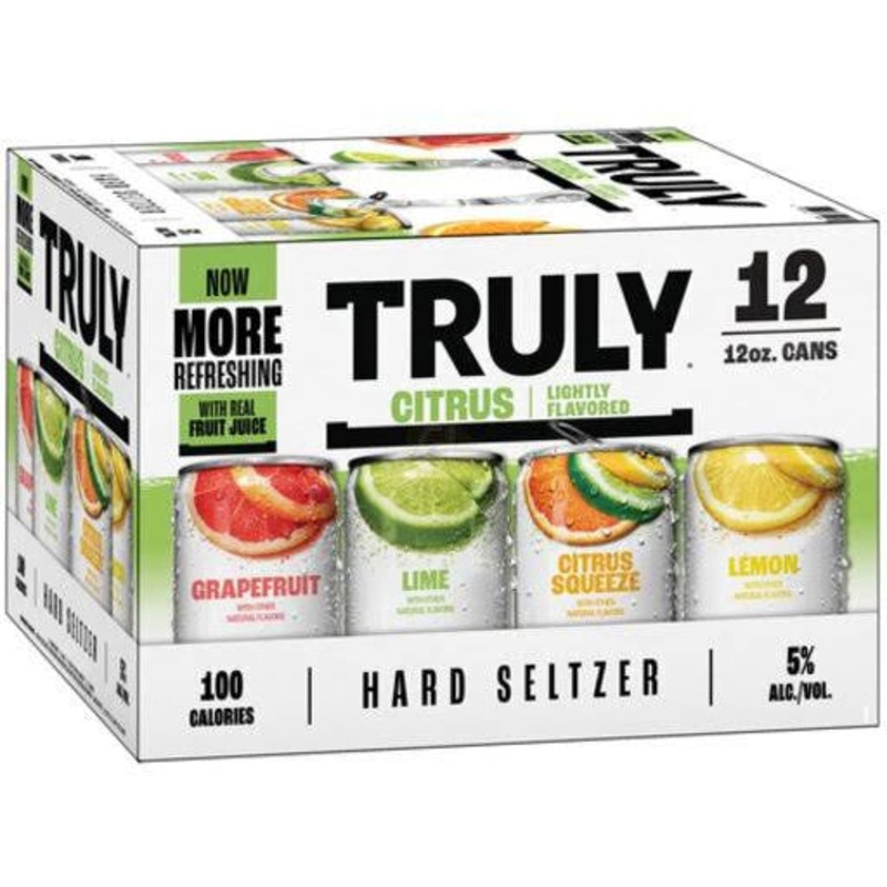 TRULY Hard Seltzer Citrus Variety Pack(12oz Can 12Pk)