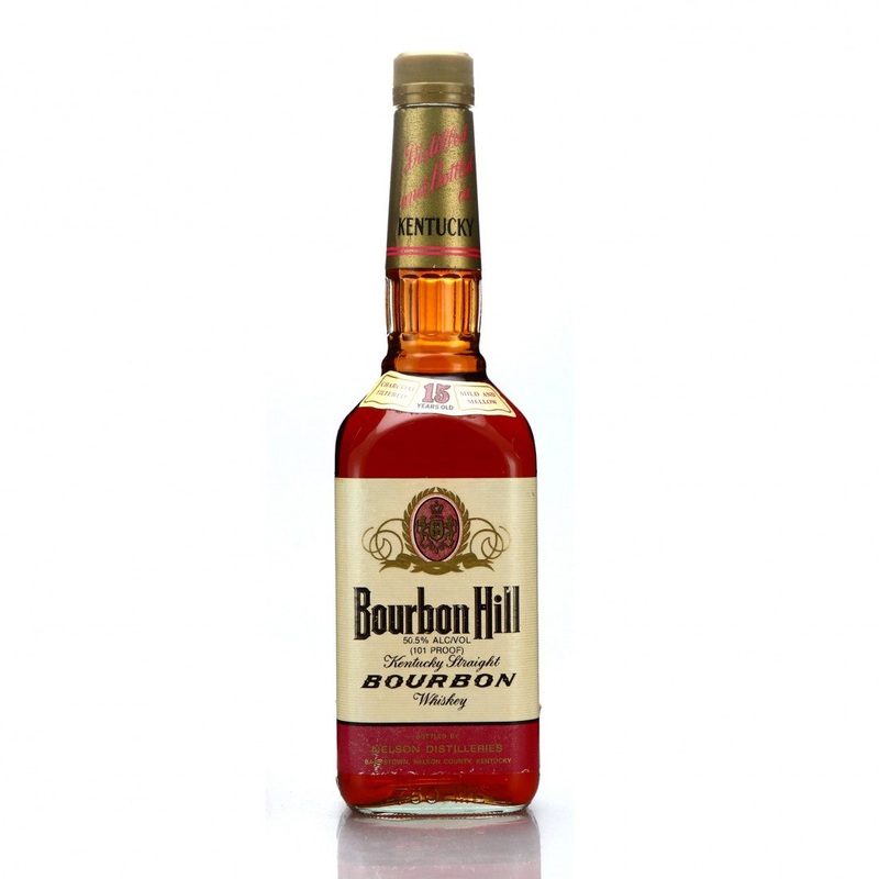 Bourbon Hill 15-Year 101 Proof Bourbon 1986 Japanese Export (750ml)