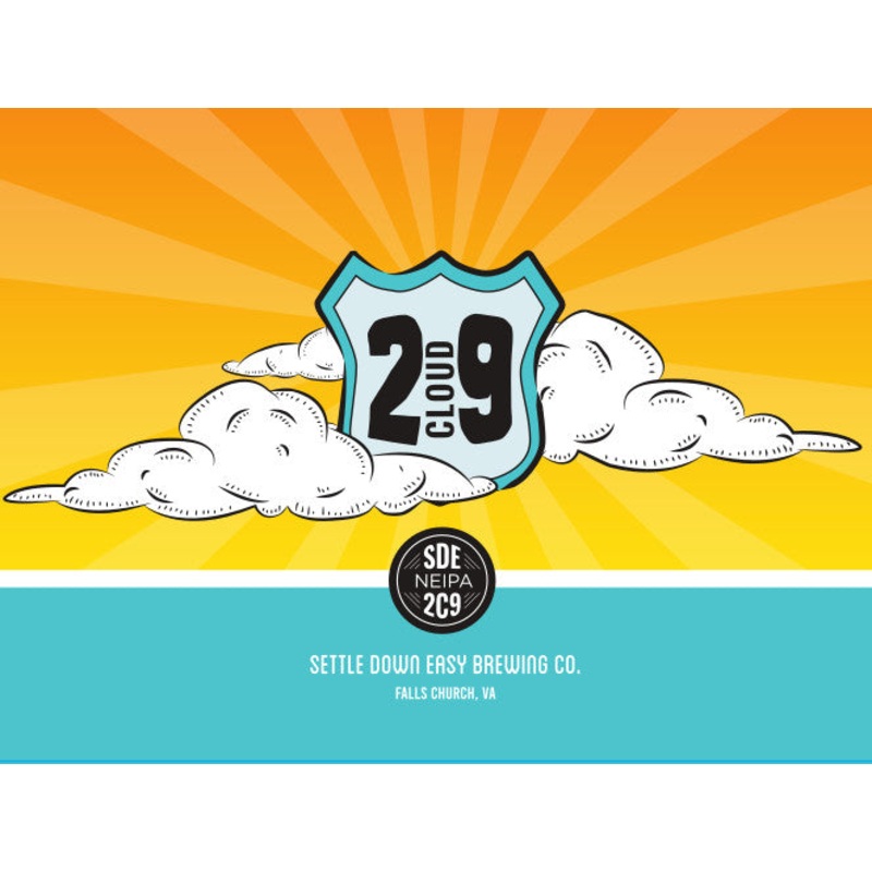Settle Down Easy 2 Cloud 9 NEIPA(16oz Can 4pk)