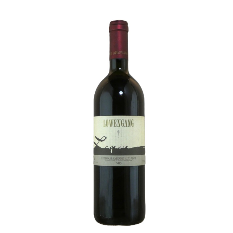 Alois Lageder Lowengang Suditroler Cabernet Sauvignon Alto Adige – 1988 (750ml)