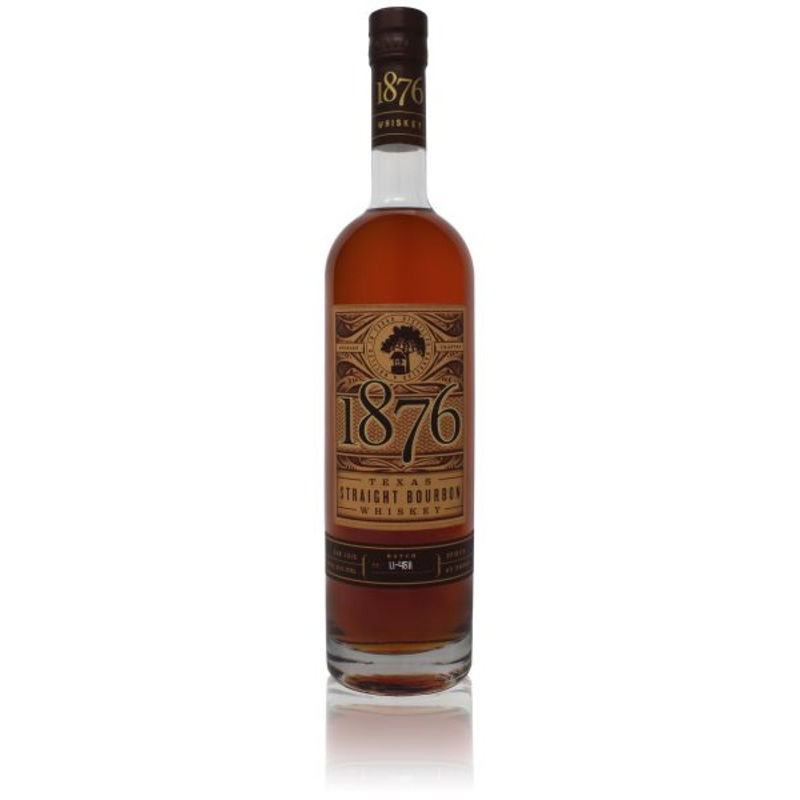 1876 Texas Straight Bourbon Whiskey (750ml)