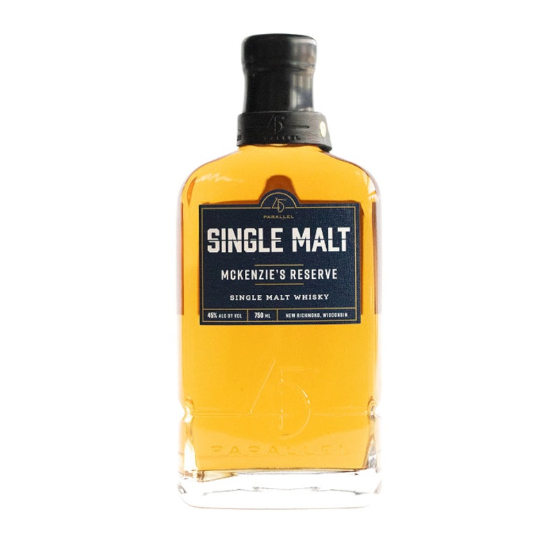 45th Parallel McKenzie’s Reserve Single Malt Whiskey (750ml)