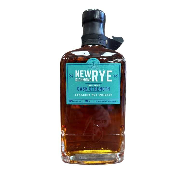 45th Parallel New Richmond Small Batch Cask Strength Rye Whiskey (750 ml)