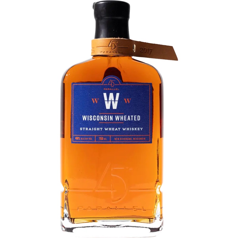 45th Parallel Wisconsin Wheated Whiskey (750 ml)