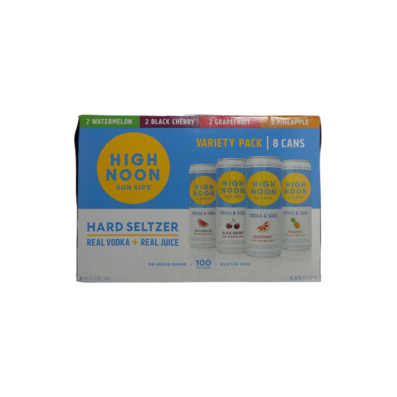 High Noon Hard Seltzer Variety (12oz Can 8 Pk)