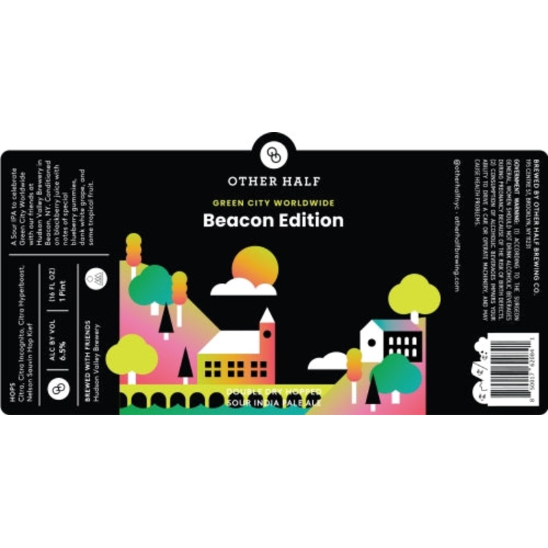 Other Half Green City Worldwide Beacon Edition(16oz Can 4pk)