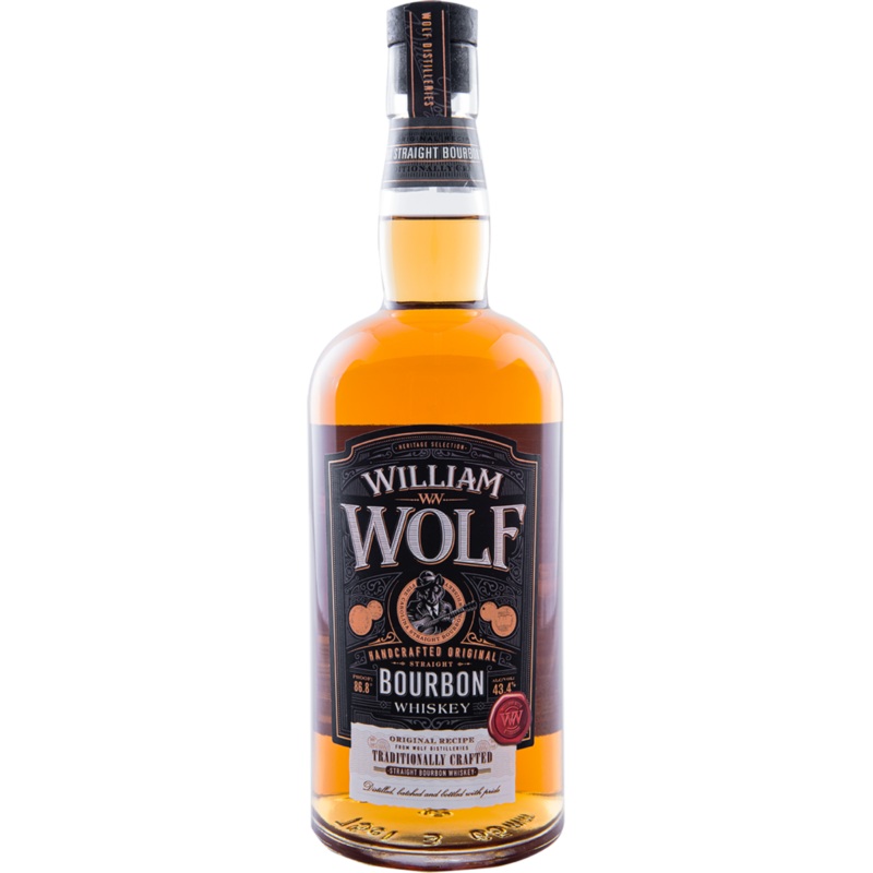 William Wolf Bourbon Whiskey (750ml)